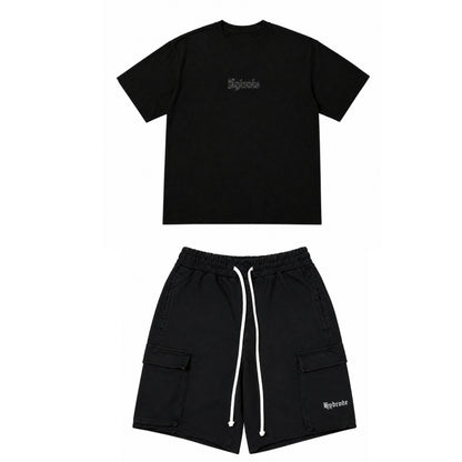 Clubs Set - Cargo Shorts and Cotton Graphic Tee
